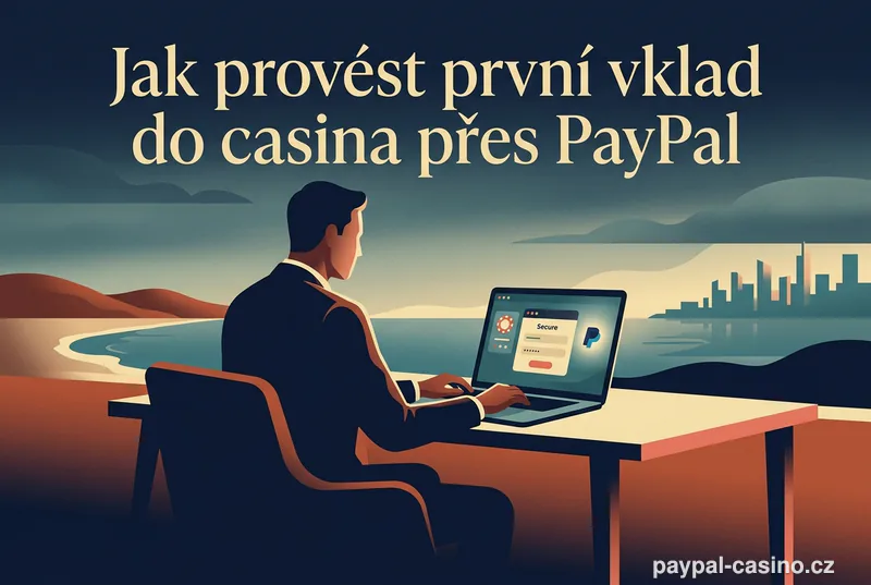 Jak provést první vklad do casina přes PayPal